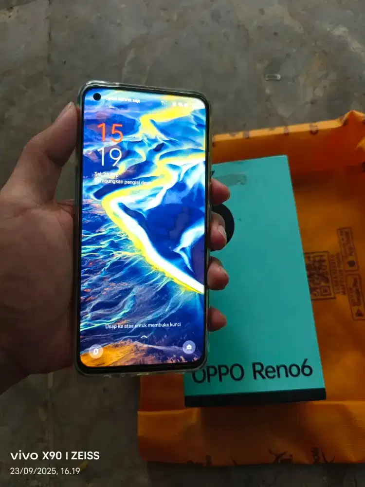 OPPO RENO 6 RAM 8GB+4GB/ROM 128GB BISA TUKAR TAMBAH